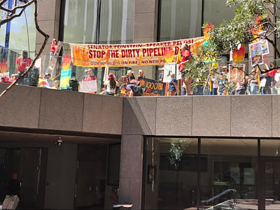 Ally Action: No Dirty Deal @ Sen. Feinstein's Office:September 1st, 2022